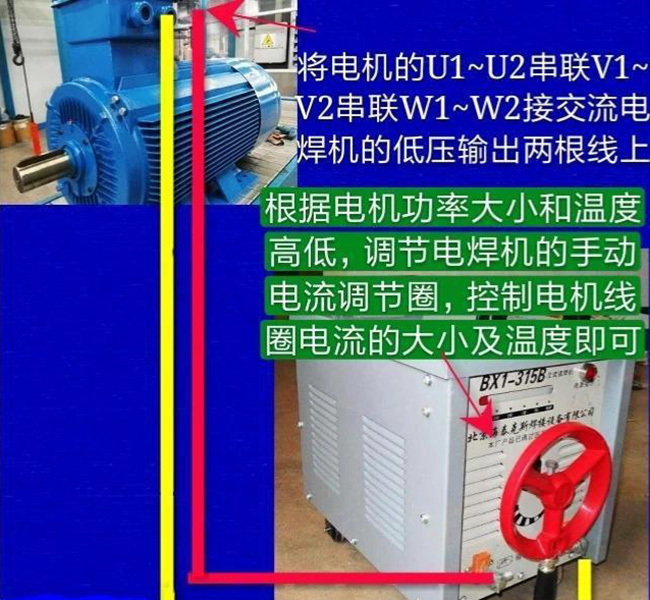 六安電機(jī)為您科普電機(jī)的通電去濕干燥法。